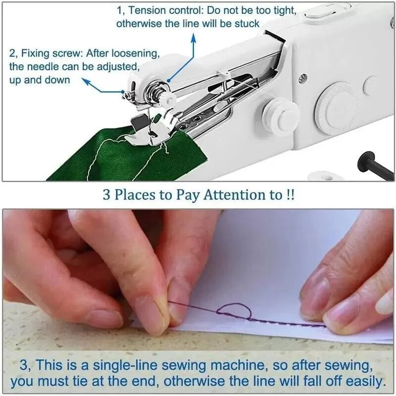 Portable Handheld Sewing Machine - 4