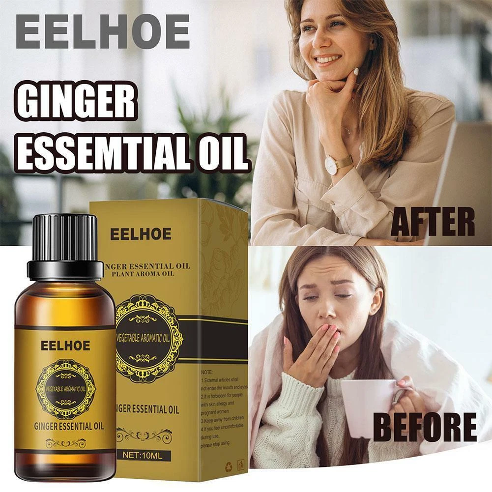Natural Belly Drainage Ginger Oil - 3