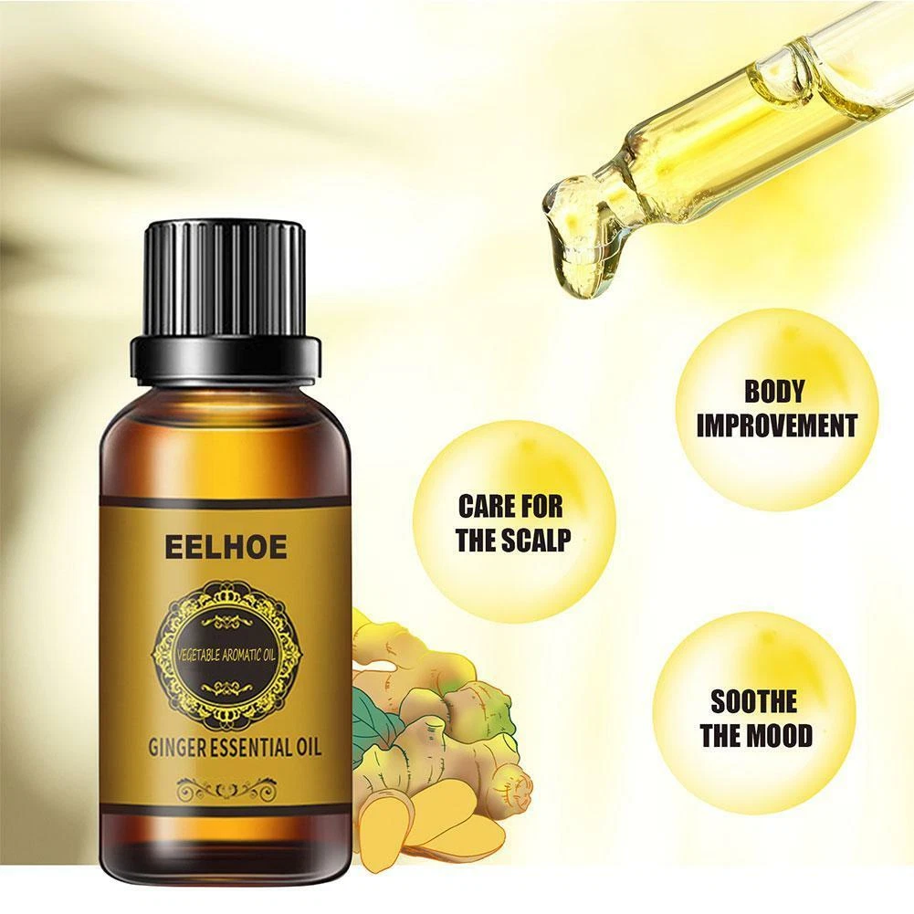Natural Belly Drainage Ginger Oil - 2