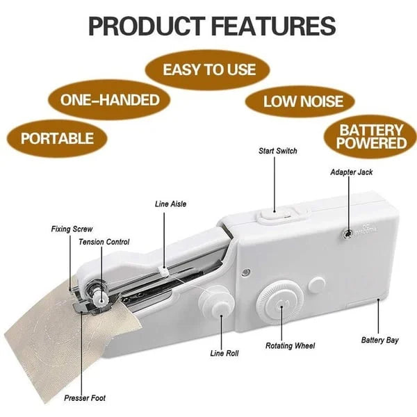 Portable Handheld Sewing Machine - 5